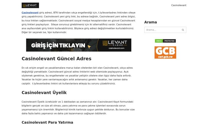 Screenshot of casinolevant.com