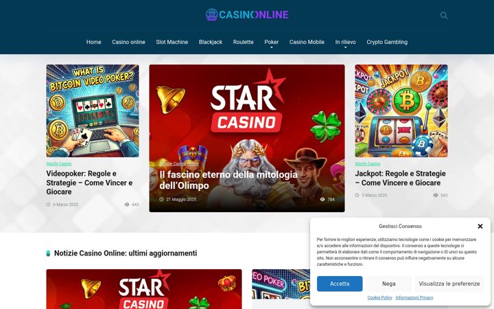 Screenshot of casinoonlineblog.net