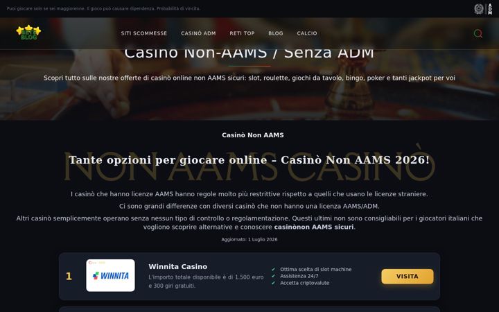 Screenshot of casinoonlinestranierinonaams.eu.com