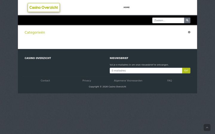 Screenshot of casinooverzicht.eu