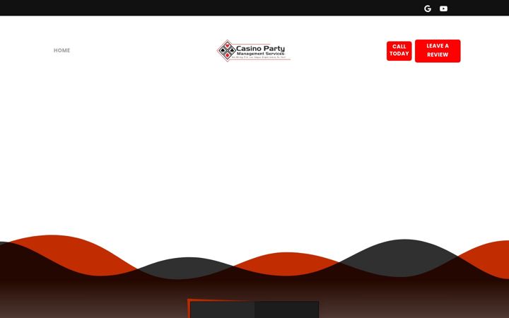 Screenshot of casinopartyllc.com