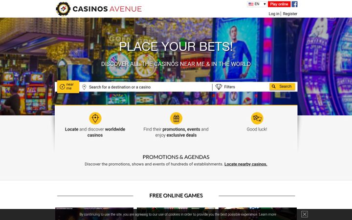 Screenshot of casinosavenue.com