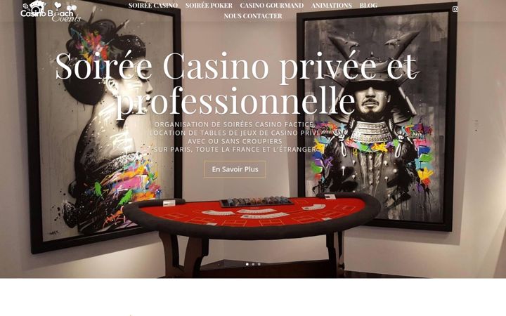 Screenshot of casinosoiree.fr