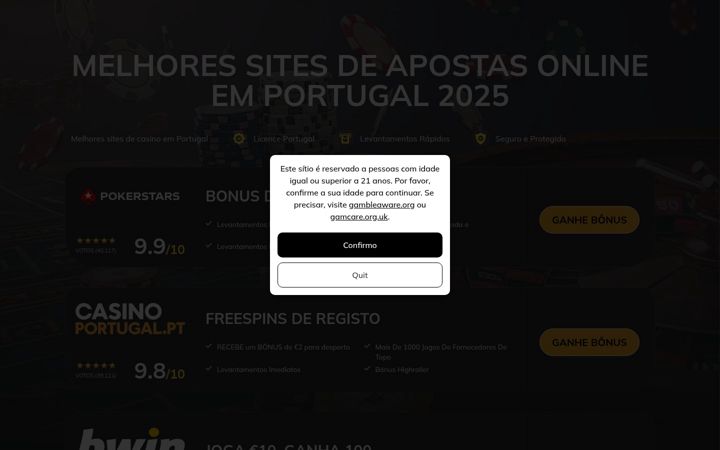 Screenshot of casinosratingpt.com