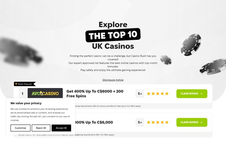 Screenshot of casinosvancouver.com
