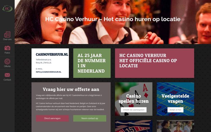 Skärmbild av casinoverhuur.nl