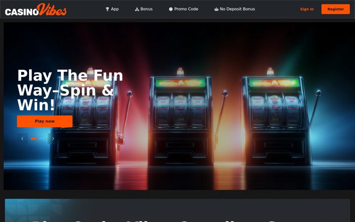 Zrzut ekranu casinovibes-ca.com