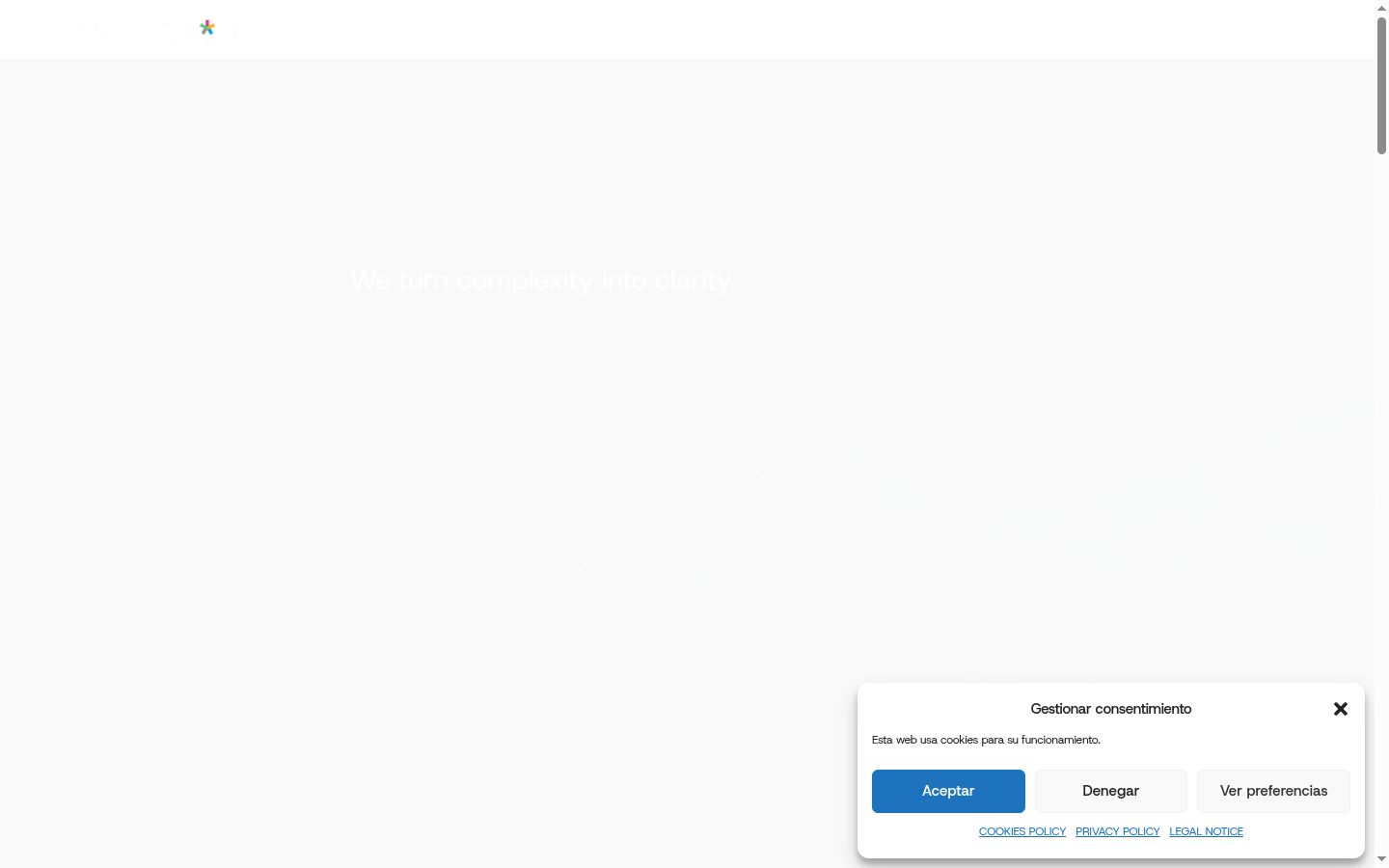 Screenshot tal-banner tal-kunsens muri qabel kwalunkwe interazzjoni
