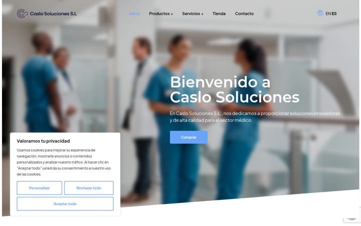 Zrzut ekranu caslosoluciones.es