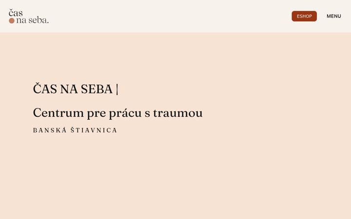 Screenshot of casnaseba.sk