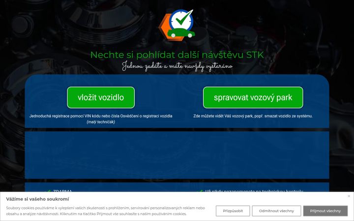 Screenshot of casnastk.cz