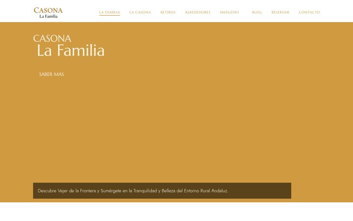 Screenshot of casonalafamilia.com