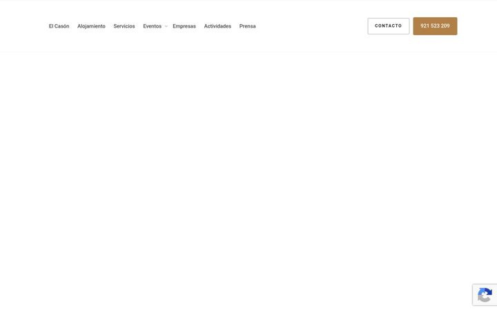 Screenshot of casondelapinilla.com