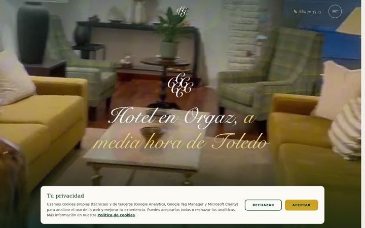 Screenshot of casondelconde.com