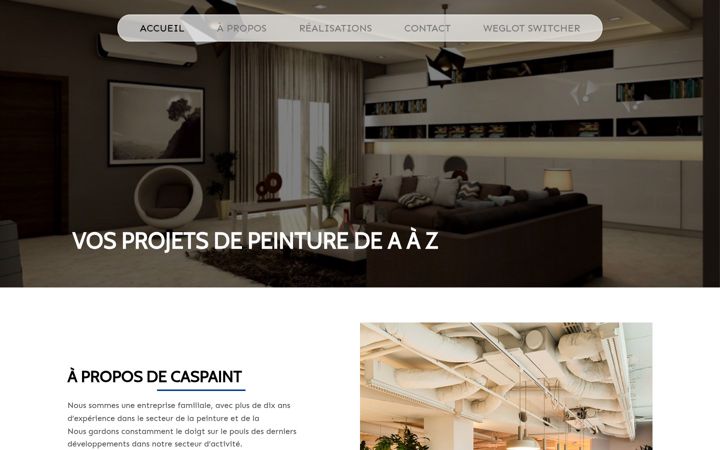 Screenshot of caspaint.be