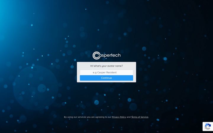 Screenshot of casperpanel.com
