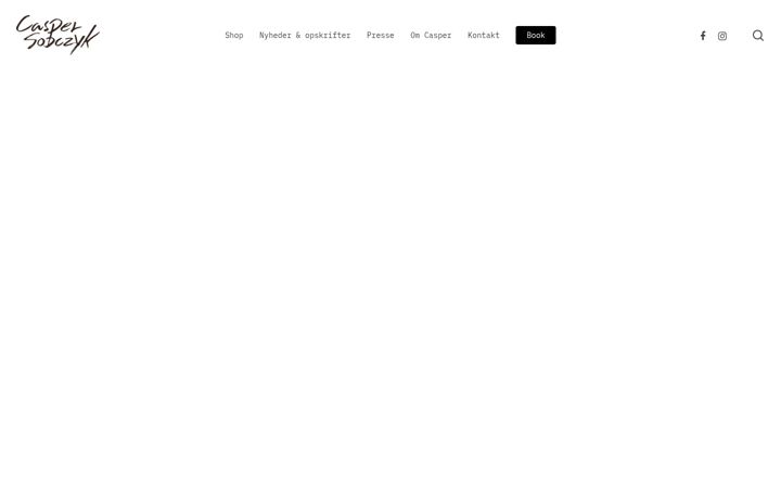 Screenshot of caspersobczyk.dk