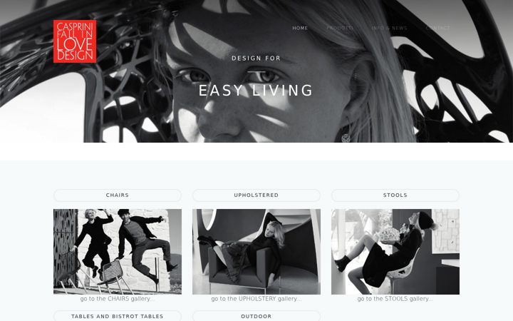 Screenshot of casprini.it