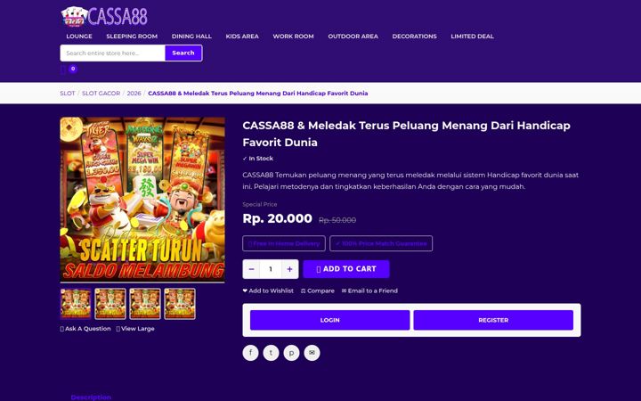 Screenshot of cassa88.org