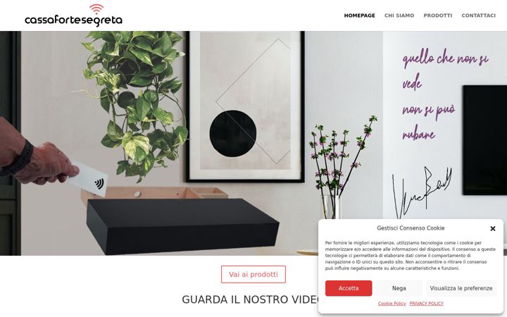 Screenshot of cassafortesegreta.com