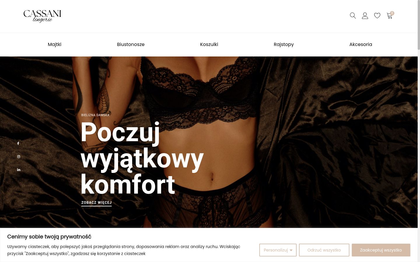 Sutikimo reklamjuostės, rodytos prieš bet kokią sąveiką, ekrano kopija