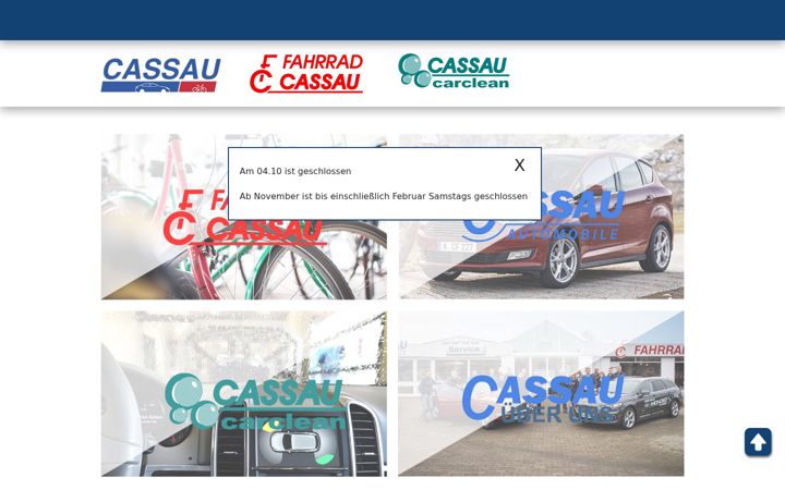 Screenshot of cassau-mobile.de