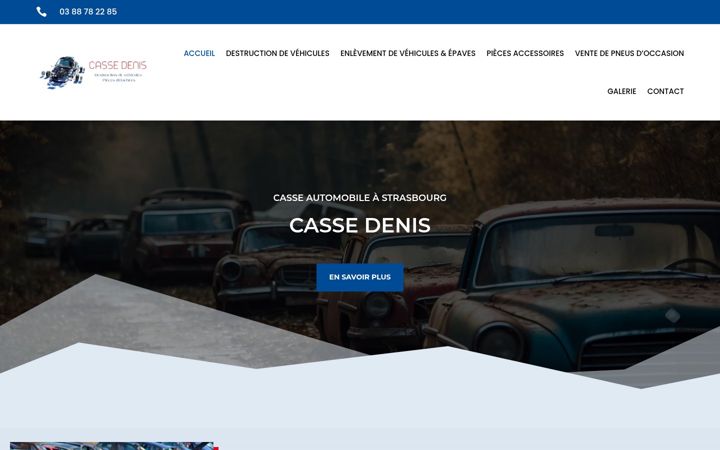 Captură de ecran a cassedenis-strasbourg.fr