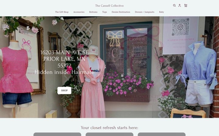 Screenshot of cassellcollective.com