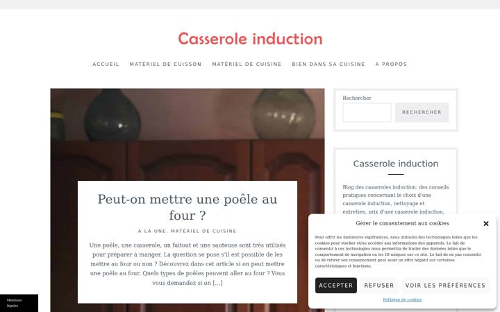 Screenshot of casserolle-induction.fr