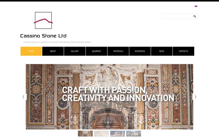 Screenshot of cassinostonelimited.com