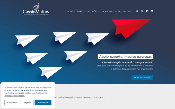 Screenshot of cassiomattos.com.br