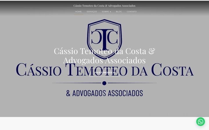 Screenshot di cassiotemoteodacosta.adv.br