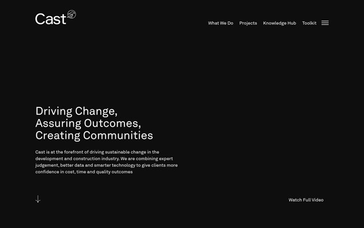 Screenshot of cast-consultancy.com