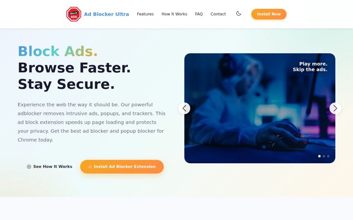 Screenshot of cast2blok.com