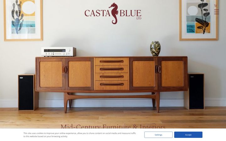 Screenshot of castablue.com