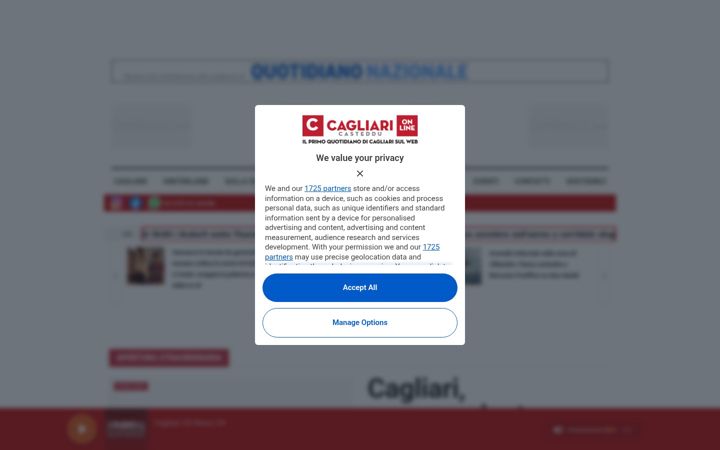 Screenshot of castedduonline.it