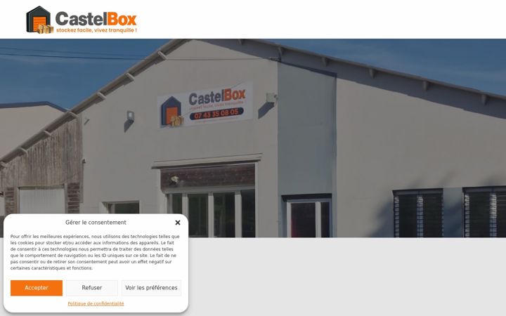 Skärmbild av castelbox-chateaubriant.fr
