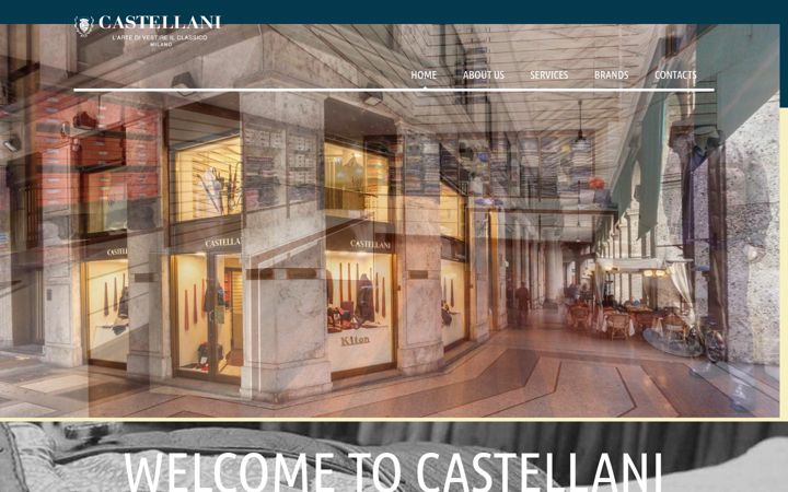 Screenshot of castellani.it