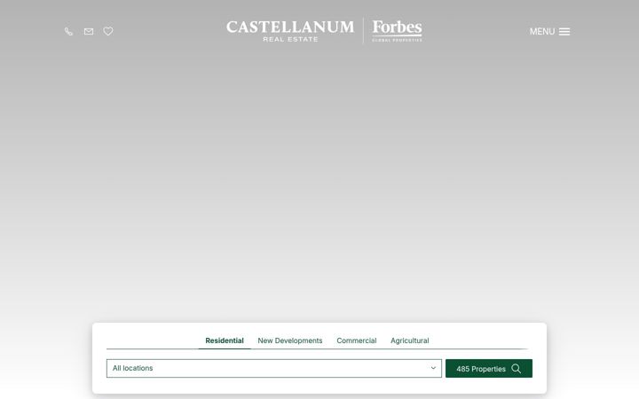 Screenshot of castellanum.it