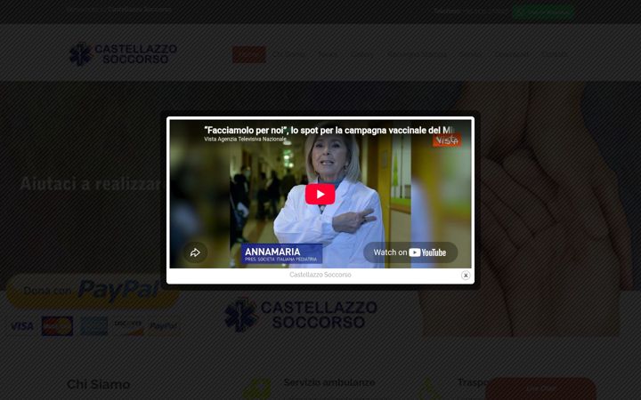 Captură de ecran a castellazzosoccorso.it