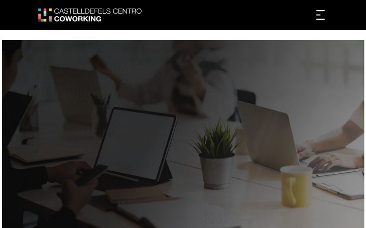 Screenshot of castelldefelscoworking.es
