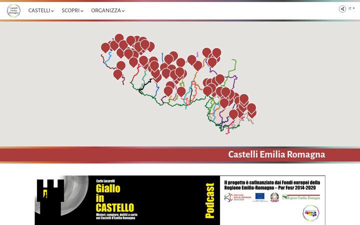 Screenshot of castelliemiliaromagna.it