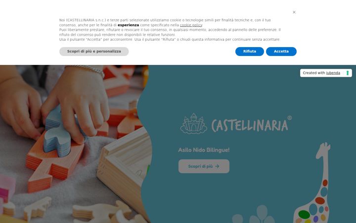 Screenshot of castellinaria.eu