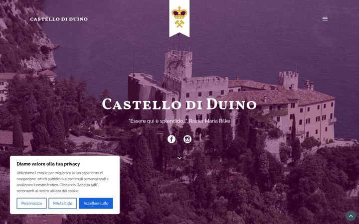 Screenshot of castellodiduino.it
