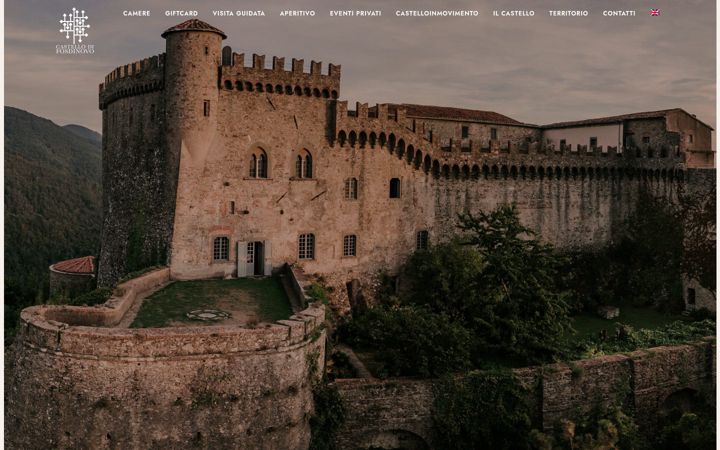 Screenshot von castellodifosdinovo.it