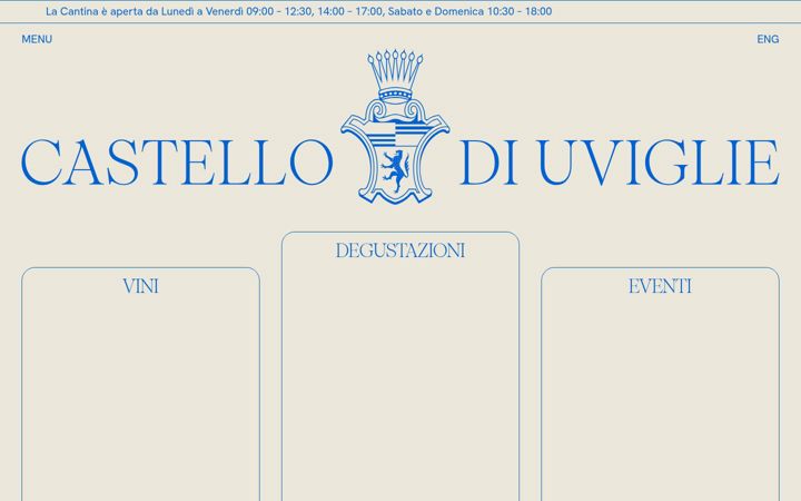 Screenshot of castellodiuviglie.it