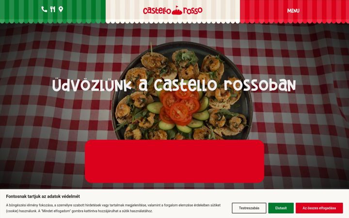 Screenshot of castellorosso.hu