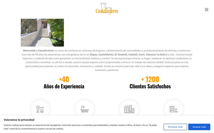 Screenshot of castellreform.com