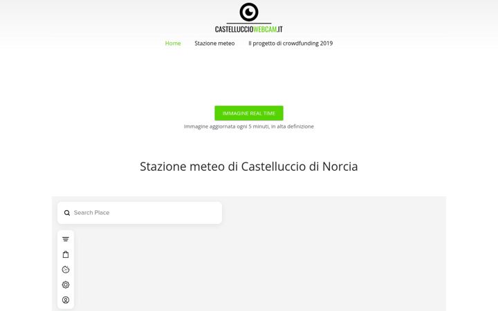 Screenshot of castellucciowebcam.com