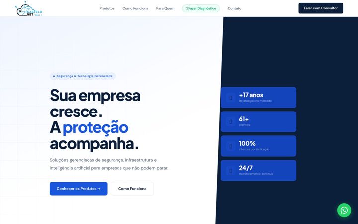 Screenshot of castelonet.com